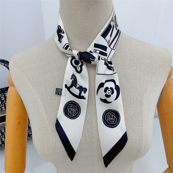 soft satin wrap bag scarf wholesale original quality scarves packaging custom silk modal bamboo scarves - Image 3