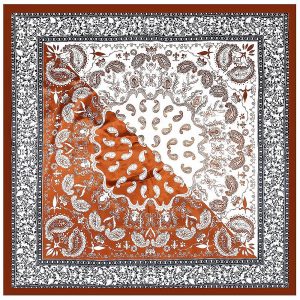 ethnic scarves & shawls wholesale hijab knitted square scarves original quality luxury silk scarf 90*90 cm