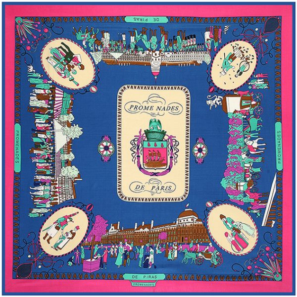 high-quality scarf or shawl winter wholesale designer scarf for women soft satin wrap custom scarf printing - Image 3