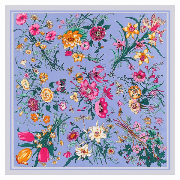 high quality silk scarves luxury brand 130cm square silk scarf for women other scarves & shawls - Image 4
