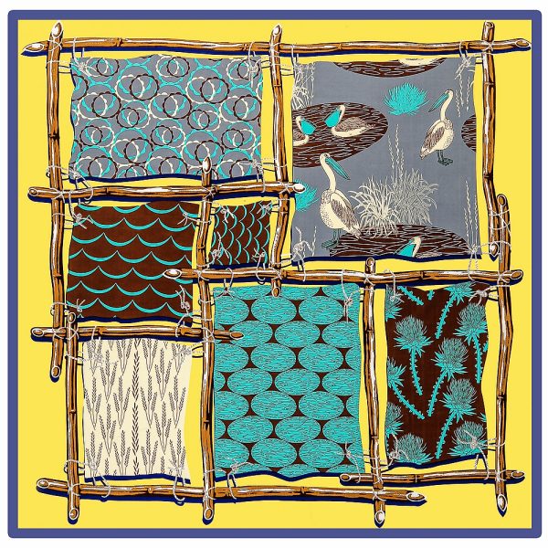 silk scarf 130*130 cm custom printing silk scarves wholesale high quality designer ethnic scarves & shawls - Image 2