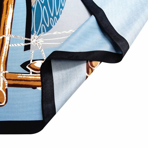silk scarf 130*130 cm custom printing silk scarves wholesale high quality designer ethnic scarves & shawls - Image 5