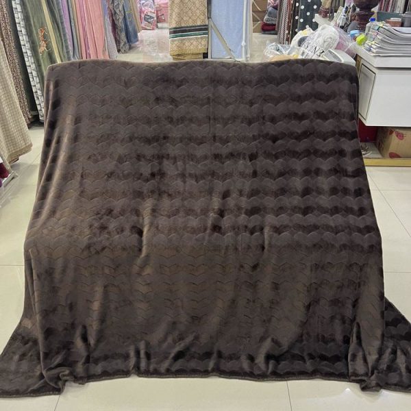 2023 hot sale fleece flannel blanket for winter custom diamond pattern bed weighted coral fleece flannel blankets sherpa blanket - Image 4