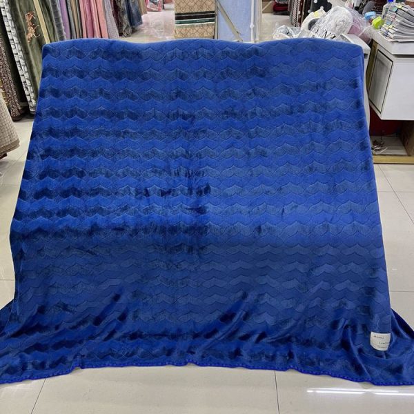 2023 hot sale fleece flannel blanket for winter custom diamond pattern bed weighted coral fleece flannel blankets sherpa blanket - Image 5