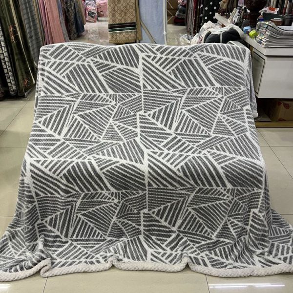fleece flannel blanket for winter custom diamond pattern bed weighted coral fleece flannel blankets throws korean blanket - Image 3