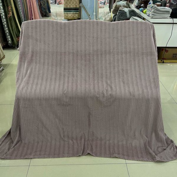 2023 hot sale fleece flannel blanket for winter custom diamond pattern bed weighted coral fleece blankets sherpa blanket - Image 5