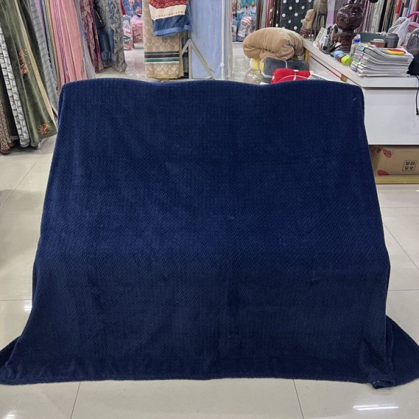hot Carving fleece flannel blanket for winter custom diamond pattern bed weighted coral fleece flannel blankets throws - Image 4
