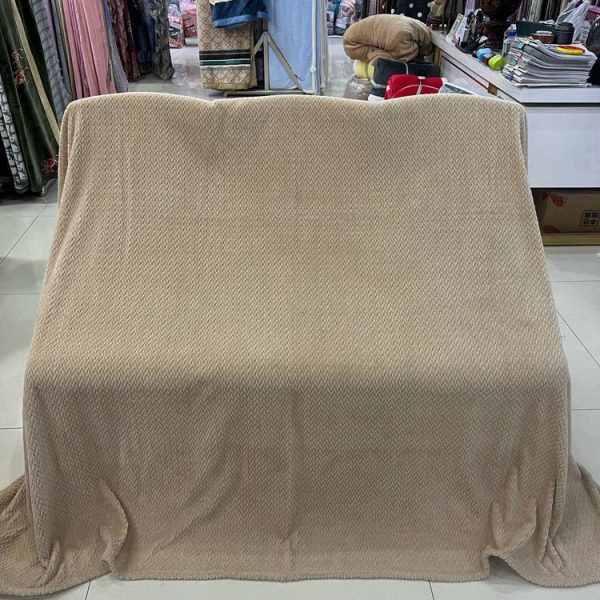 hot Carving fleece flannel blanket for winter custom diamond pattern bed weighted coral fleece flannel blankets throws - Image 6