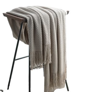 2023 hot sale  christmas travel knitted blanket blanket for pram baby carriage stroller covers knitted baby blanket