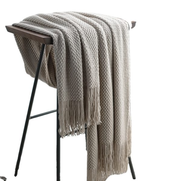 2023 hot sale  christmas travel knitted blanket blanket for pram baby carriage stroller covers knitted baby blanket