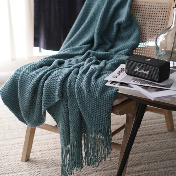 2023 hot sale  christmas travel knitted blanket blanket for pram baby carriage stroller covers knitted baby blanket - Image 3