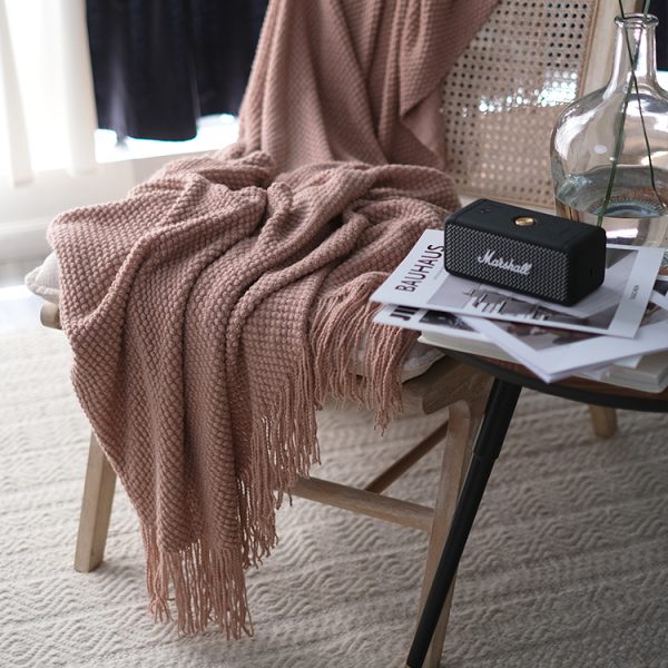 2023 hot sale  christmas travel knitted blanket blanket for pram baby carriage stroller covers knitted baby blanket - Image 4