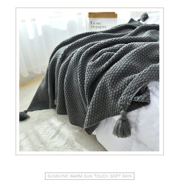 christmas travel knitted blanket designer blanket for pram baby carriage stroller covers knitted baby other blanket - Image 6