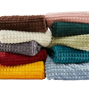 custom hot Carving lattice fleece flannel throw blanket custom drawer bed weighted coral fleece blankets & throws
