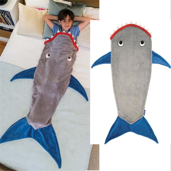 2024 hot sale custom sharkie shark blanket & throws other baby blanket fleece blanket wholesale - Image 5