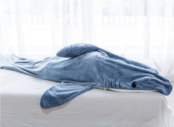 2024 hot sale custom sharkie shark blanket & throws other wearable blanket with sleeves fleece blanket wholesale - Image 4