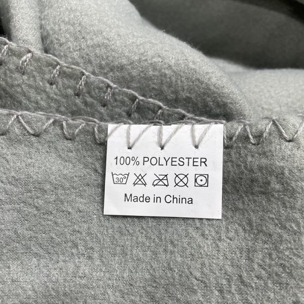 custom  solid color  fleece flannel blanket  advertising campaign Aviation blanket  Disaster relief  Relief blanket & t - Image 5