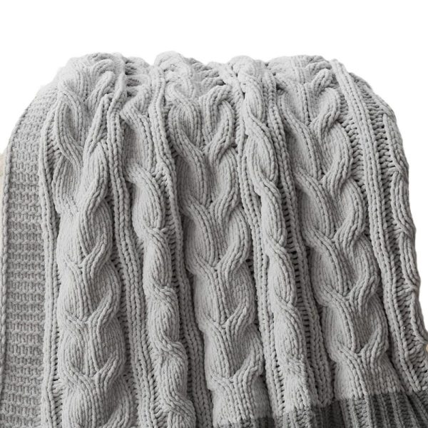 2024 wholesale towel knitted blanket travel knitted baby designer cozy blanket moving pet throw blanket - Image 2