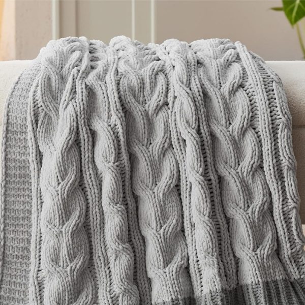 2024 wholesale towel knitted blanket travel knitted baby designer cozy blanket moving pet throw blanket - Image 4