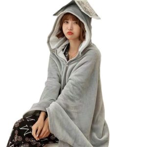 wholesale blanket hoodie winter wearable fleece swaddle blankets warm competitive price baby wrap swaddle blanket