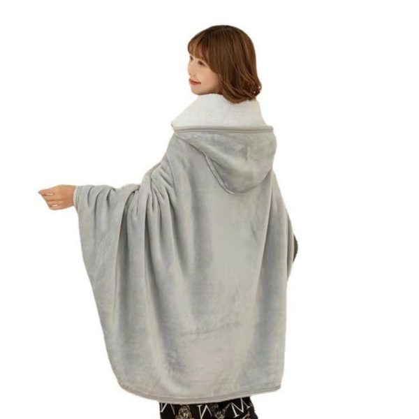 wholesale blanket hoodie winter wearable fleece swaddle blankets warm competitive price baby wrap swaddle blanket - Image 3