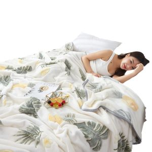 winter fleece sleep blanket fabric wholesale bed blankets custom logo swaddle  soft bedding set blankets