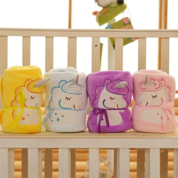 wholesale baby cartoon blanket fleece custom towel travel flannel blanket animal soft pet blankets - Image 3