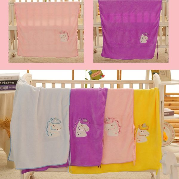 wholesale baby cartoon blanket fleece custom towel travel flannel blanket animal soft pet blankets - Image 6