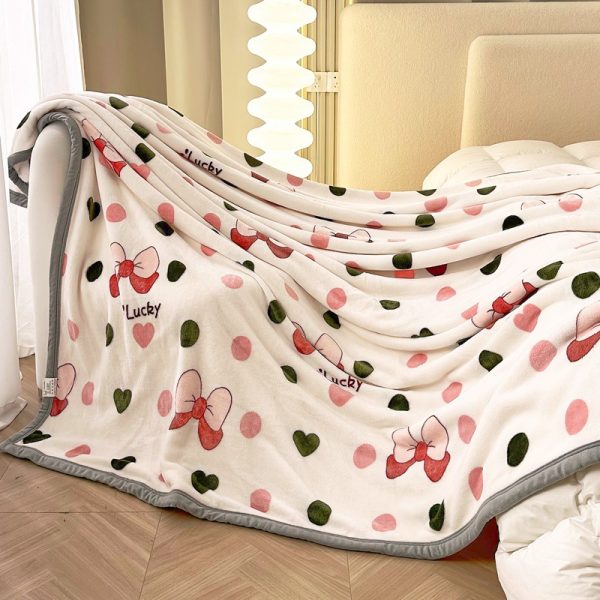 flannel baby sublimation blankets for winter throw bed weight cartoon blanket blanket for pram carriage stroller covers - Image 3