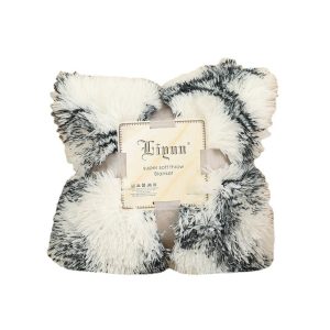 plush weighted blankets throws fleece baby blankets for winter wholesale woven travel luxury blanket