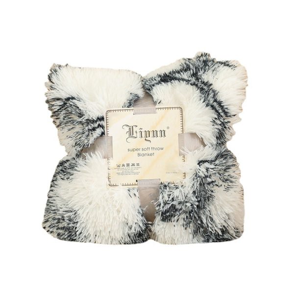 plush weighted blankets throws fleece baby blankets for winter wholesale woven travel luxury blanket