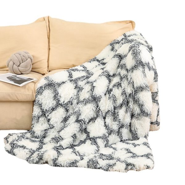 plush weighted blankets throws fleece baby blankets for winter wholesale woven travel luxury blanket - Image 2
