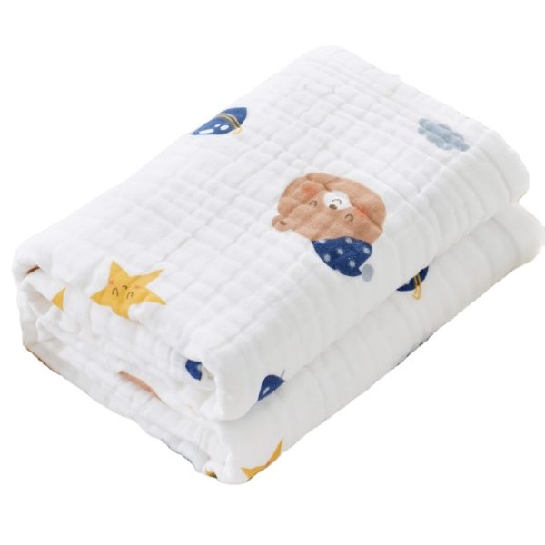 cotton knitted blankets muslin throws  swaddle blankets picnic bed baby newborns blankets