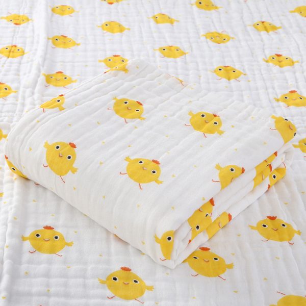 cotton knitted blankets muslin throws  swaddle blankets picnic bed baby newborns blankets - Image 4