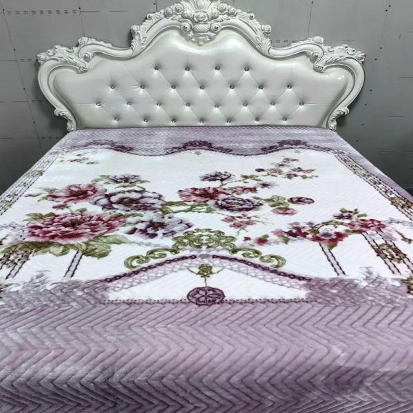 flannel knitted bed sheet blankets woven thermal sublimation blanket wholesale blankets for winter king size - Image 4