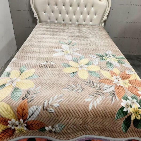 flannel knitted bed sheet blankets woven thermal sublimation blanket wholesale blankets for winter king size - Image 5