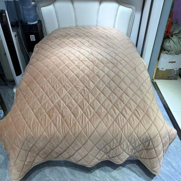 bed sheet weight baby blankets for newborns wholesale picnic swaddle blanket warm blanket double bed - Image 6