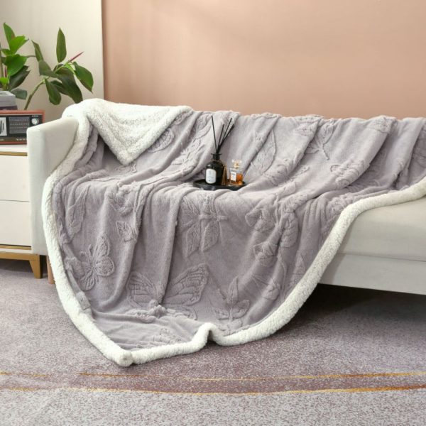 flannel weighted winter wholesale blankets raschel thermal fleece blankets luxury designer soft blankets - Image 2
