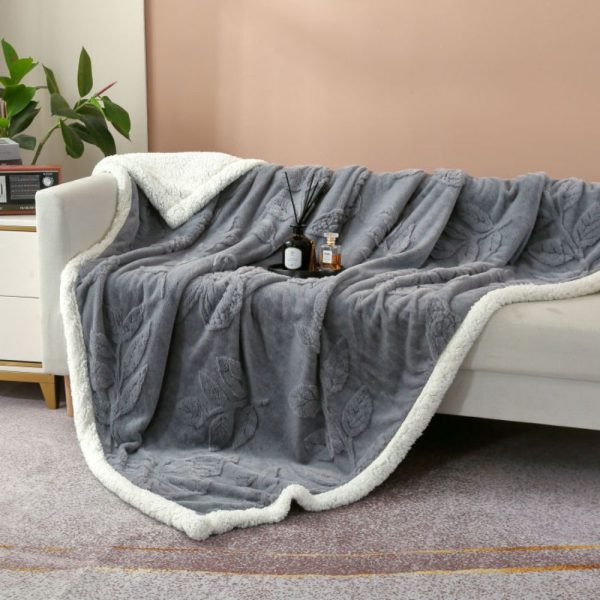 flannel weighted winter wholesale blankets raschel thermal fleece blankets luxury designer soft blankets - Image 5