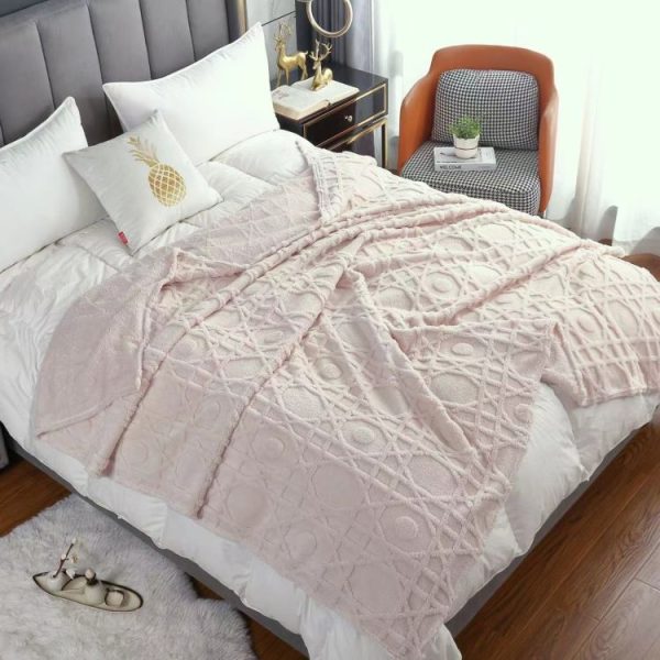 fleece weight bed muslin swaddle blankets travel wholesale designer blankets soft throw blankets for home decor