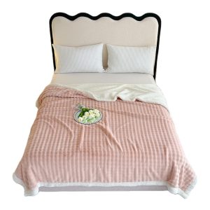 thermal luxury picnic fleece blankets for winter custom blanket wholesale queen size designer blanket