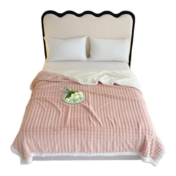 thermal luxury picnic fleece blankets for winter custom blanket wholesale queen size designer blanket