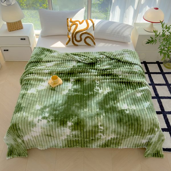 wholesale throw other blankets for home decor sofa solar travel soft fleece custom blanket bed moving blankets - Image 2
