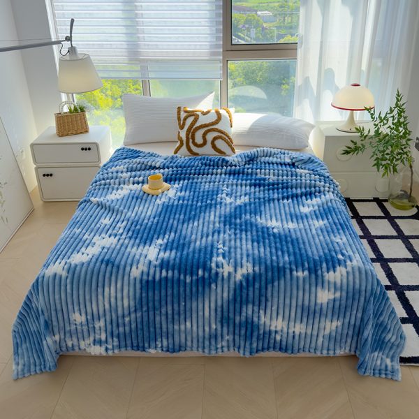 wholesale throw other blankets for home decor sofa solar travel soft fleece custom blanket bed moving blankets - Image 6