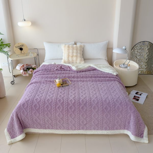 soft baby blankets for winter king size other custom blankets wholesale bed flannel thermal blanket - Image 3