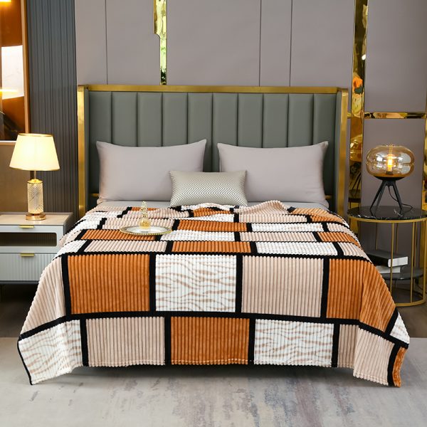 custom designer fleece luxury blankets dog bed summer picnic blankets wholesale throws beach blanket - Image 2