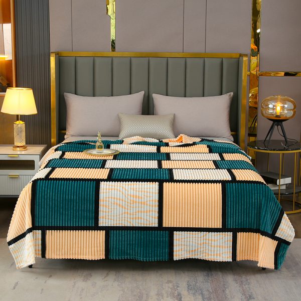 custom designer fleece luxury blankets dog bed summer picnic blankets wholesale throws beach blanket - Image 3