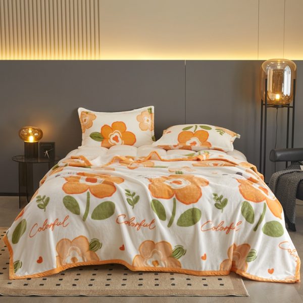 flannel cartoon kids blankets for winter thermal blankets king size wholesale throws bed custom baby ladders blanket - Image 2
