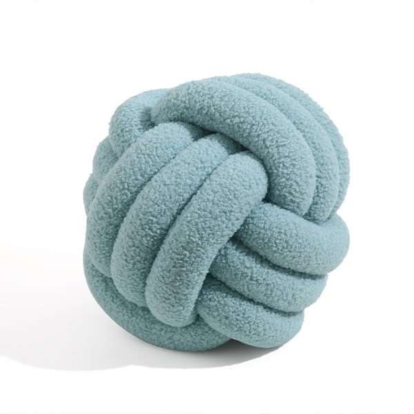 decorative spherical Pillow luxury decorative pillows Big spherical wool ball sofa personalize pillow - Image 5