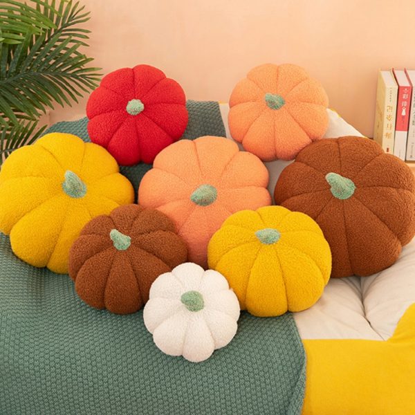 Pumpkin pillows cushions plush throw reading decorative pillow custom other function throw pillow decor - Image 2